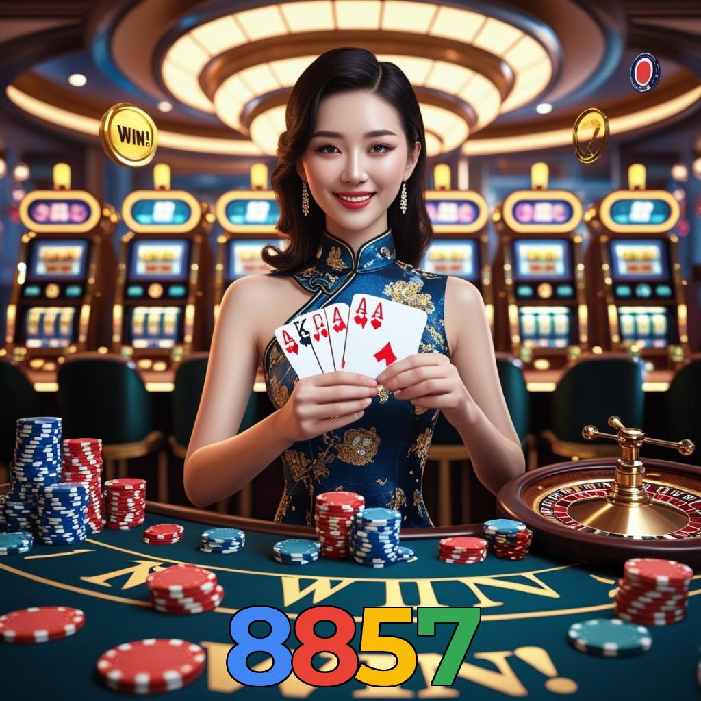 8857:Jogue no nosso cassino e prove sua habilidade nas cartas de poker!