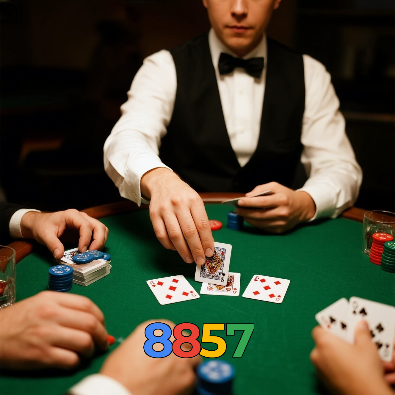 8857：Apostas ao vivo no futebol e prêmios em blackjack e roleta!
