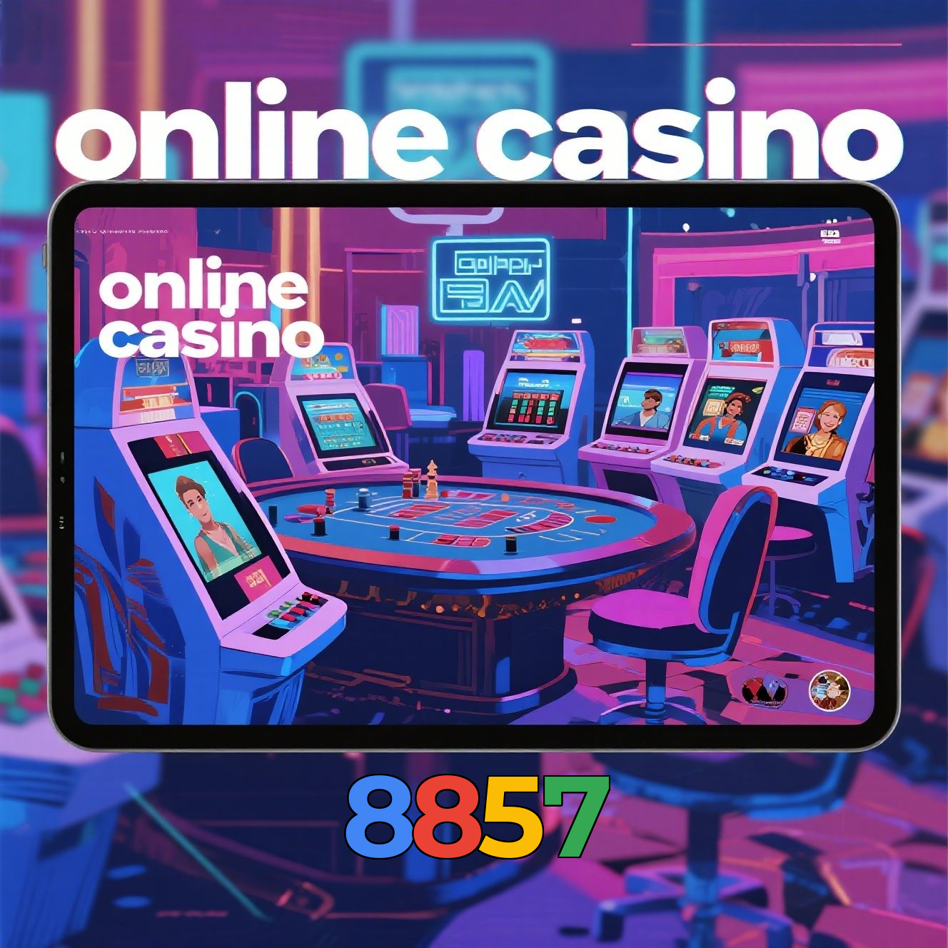 8857:A diversão nunca para! Entre no nosso cassino e jogue os melhores jogos!